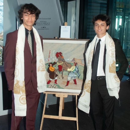 Yonden Trainor is taller than his brother.